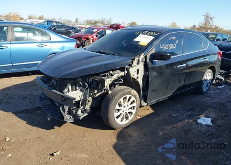 2019 Nissan Sentra Sv z USA, uszkodzony, nr VIN 3N1AB7AP8KY302747